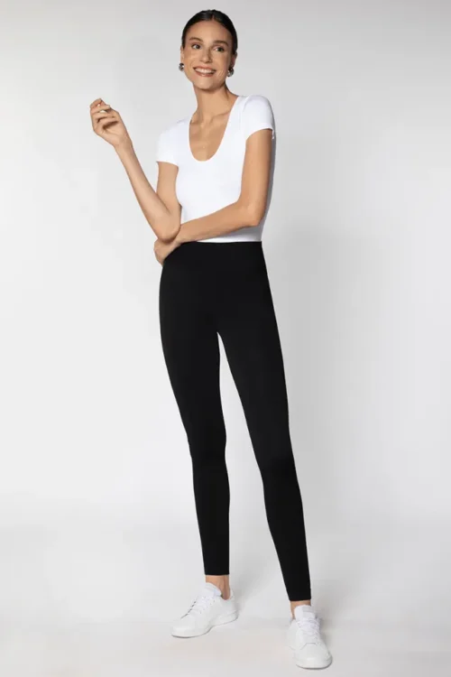 Legging con cierre en los tobillos