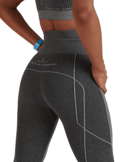 CALZA LEGGING LUPO SEAMLESS MESCLA FEMENINO - Imagen 4