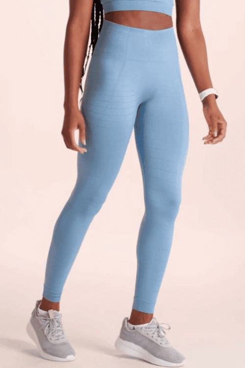 CALZA LEGGIN SHINE SEAMLESS LUPO